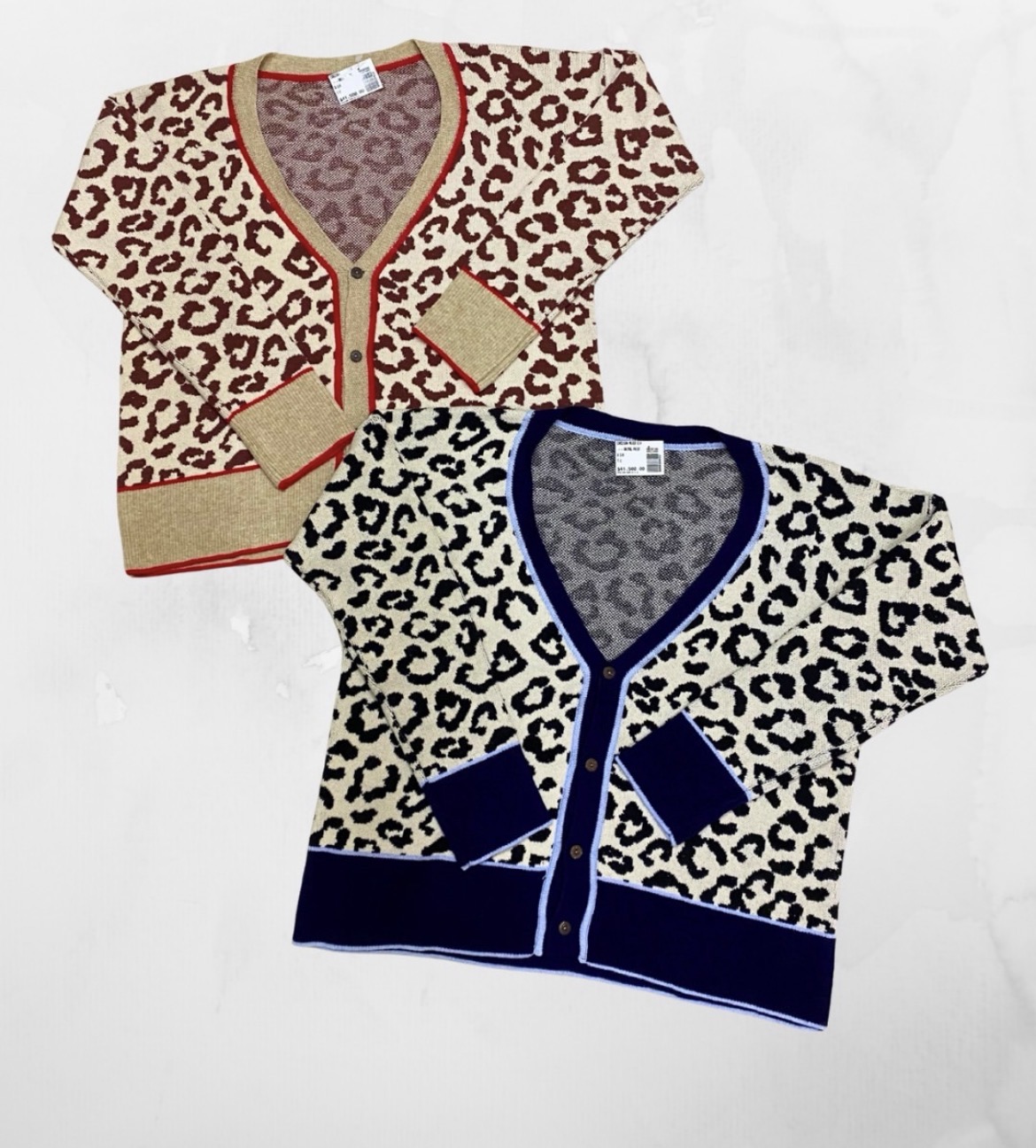 Cardigan Animal Print