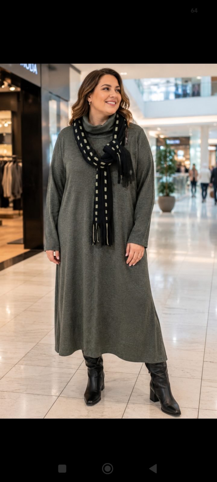 Vestido lanilla de morley