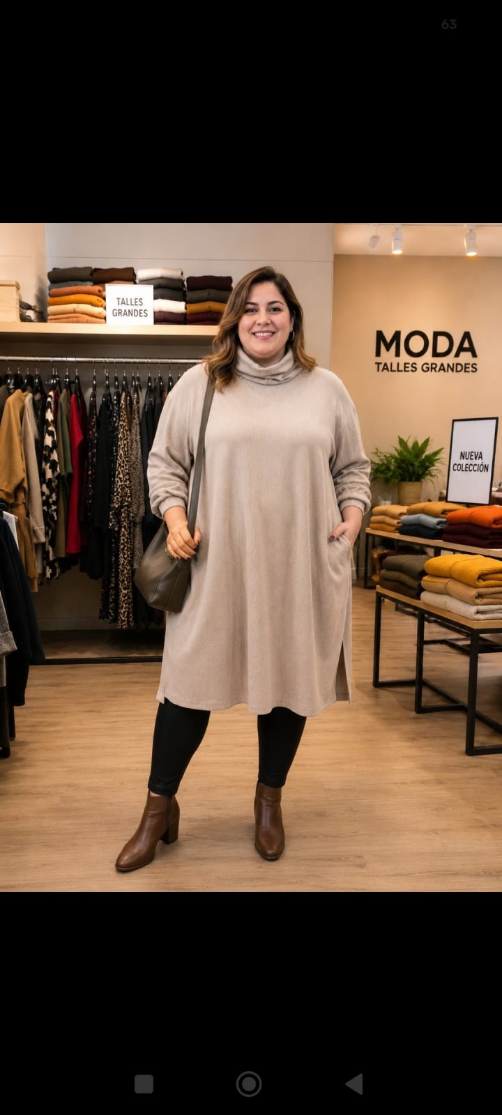 Vestido lanilla de morley