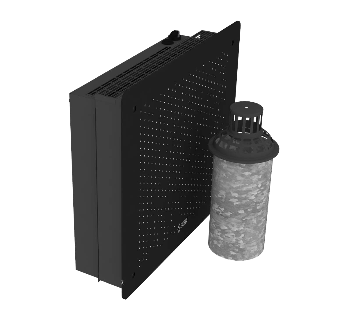 CALEFACTOR A GAS CALDEN GLASS DE 3000 CALORIAS TIRO BALANCEADO